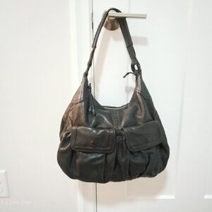Cole Haan Black Leather Shoulder Bag